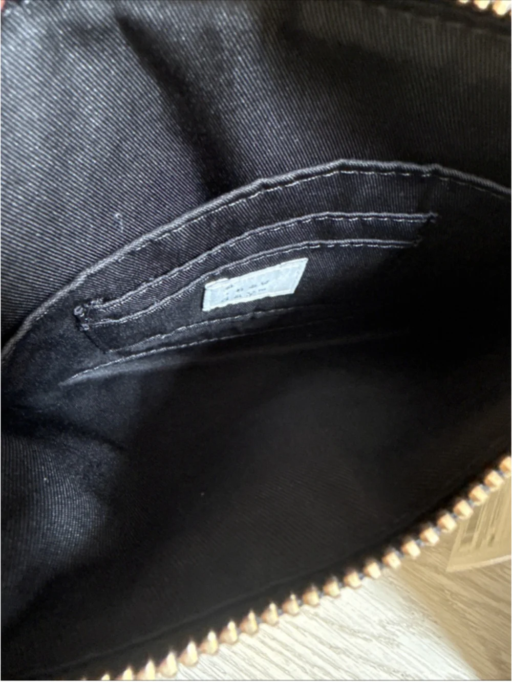A New Day Black Quilted Chevron Pattern Clutch New With Tags